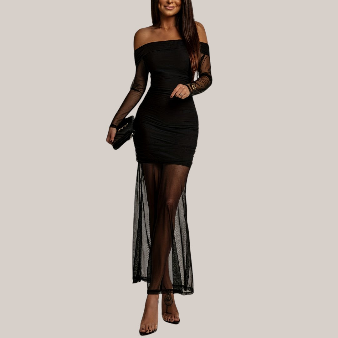 EVANGELINE | OFF-SHOULDER DRESS