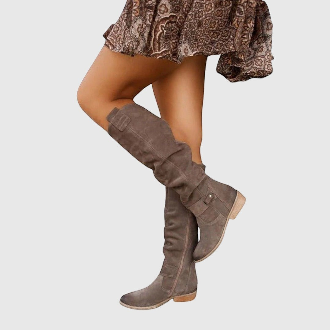 NORIEL | HIGH LEATHER BOOTS