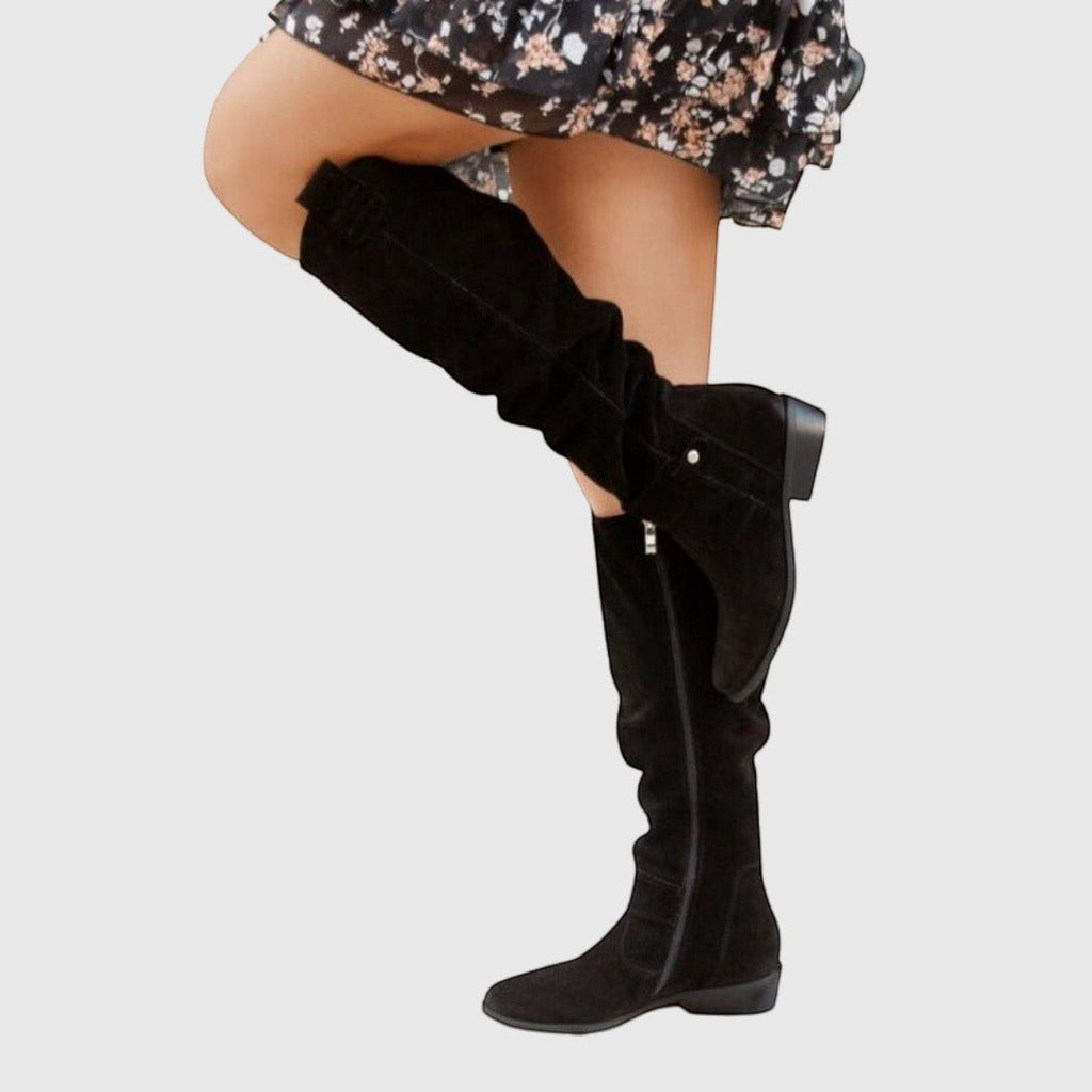 NORIEL | HIGH LEATHER BOOTS
