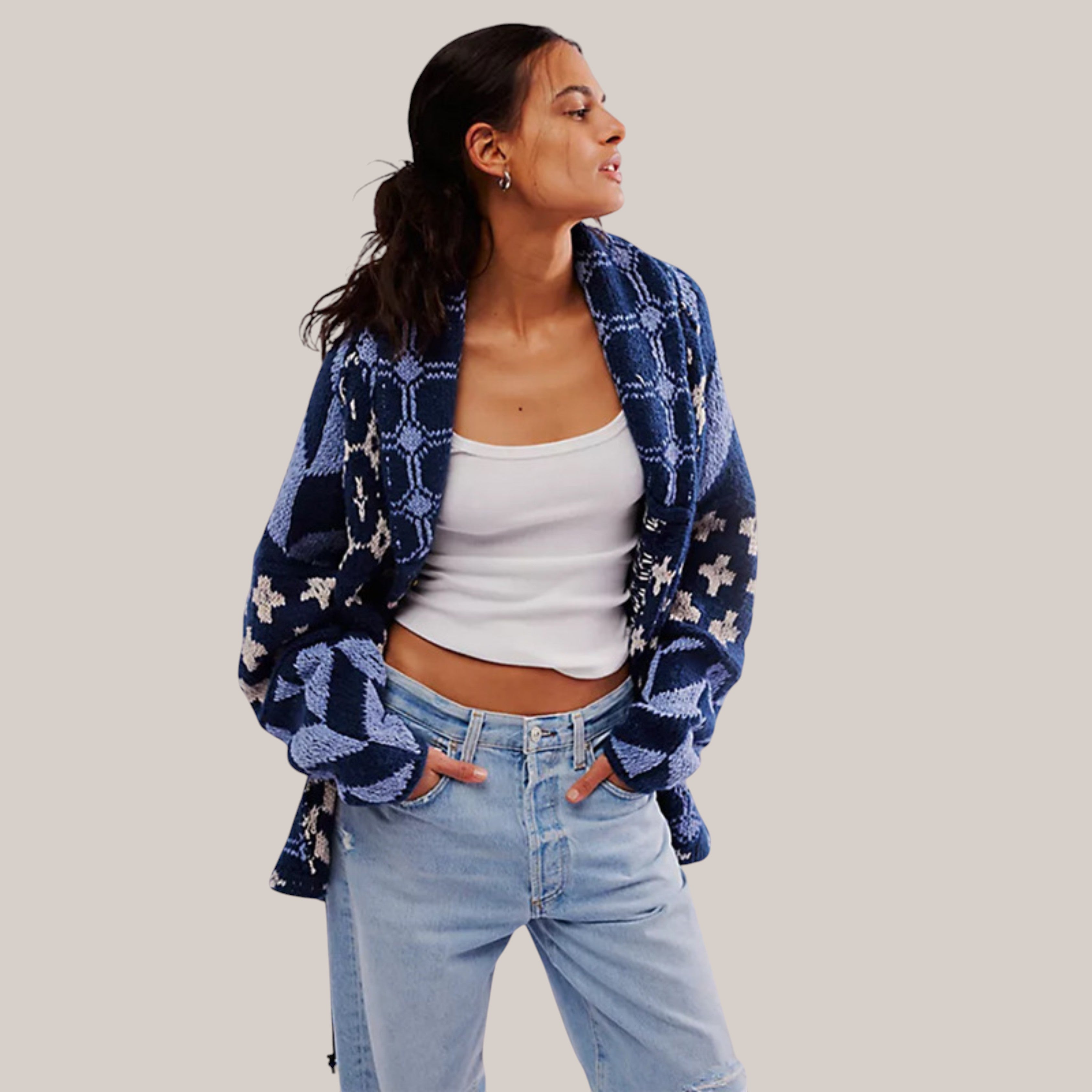 FLORA | OVERSIZED CARDIGAN