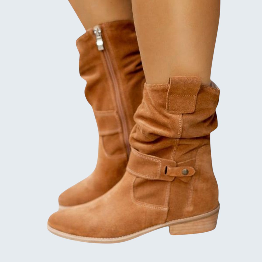 CORISSA | SUEDE ANKLE BOOTS