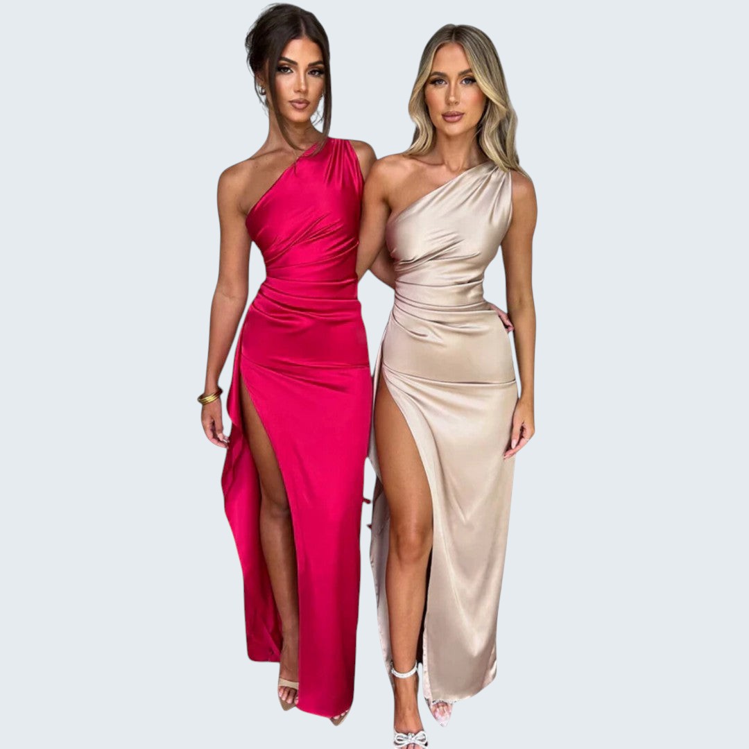 ARALUEN | SATIN DRESS