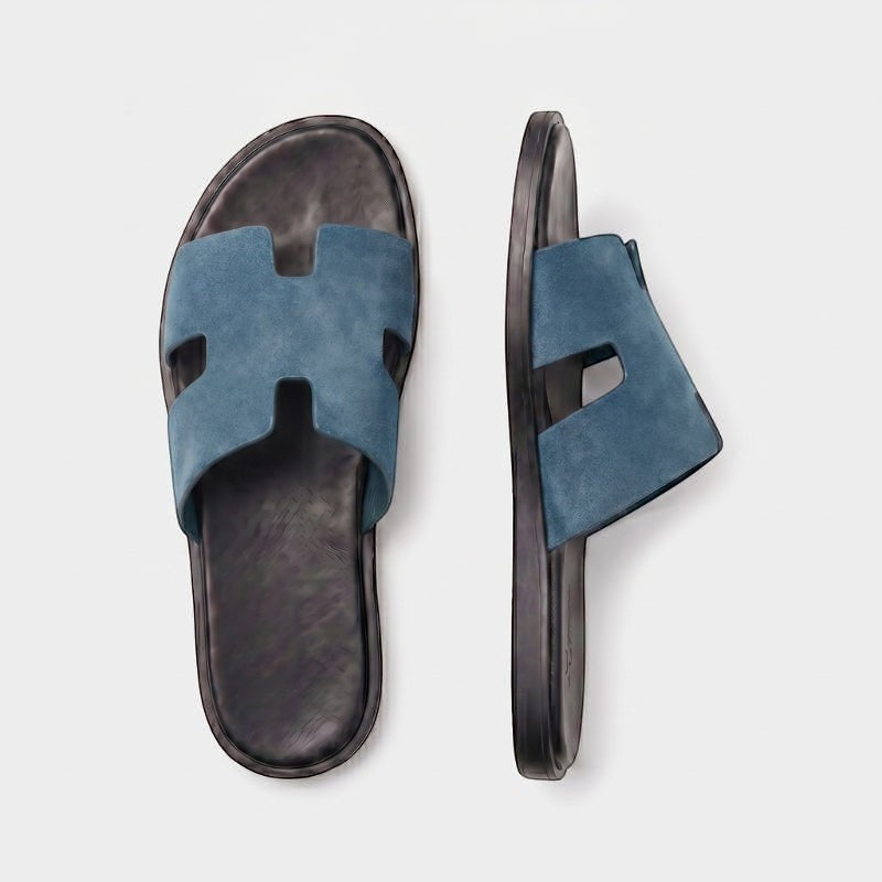 MONACO | SUEDE SLIDES