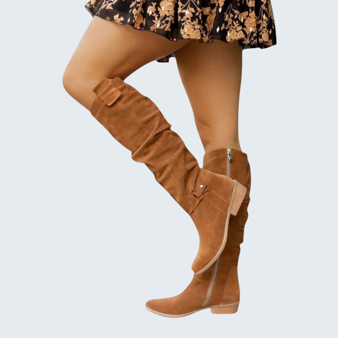 NORIEL | HIGH LEATHER BOOTS