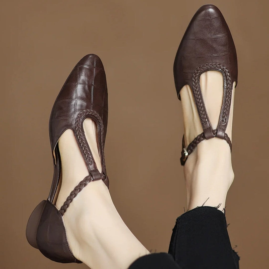 RISLA | LEATHER MARY JANE SHOES