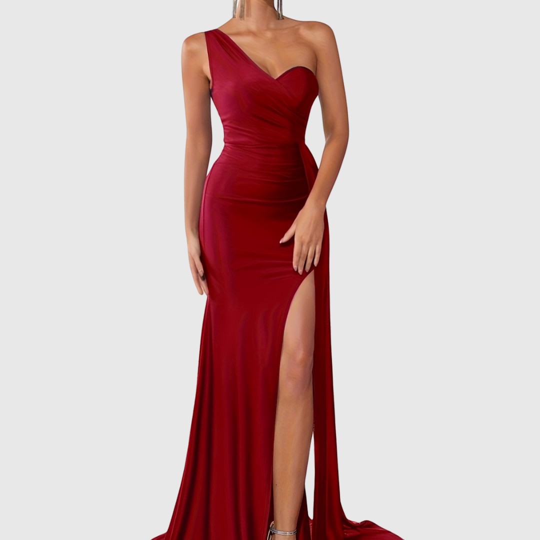SELVYNA | ONE-SHOULDER DRESS