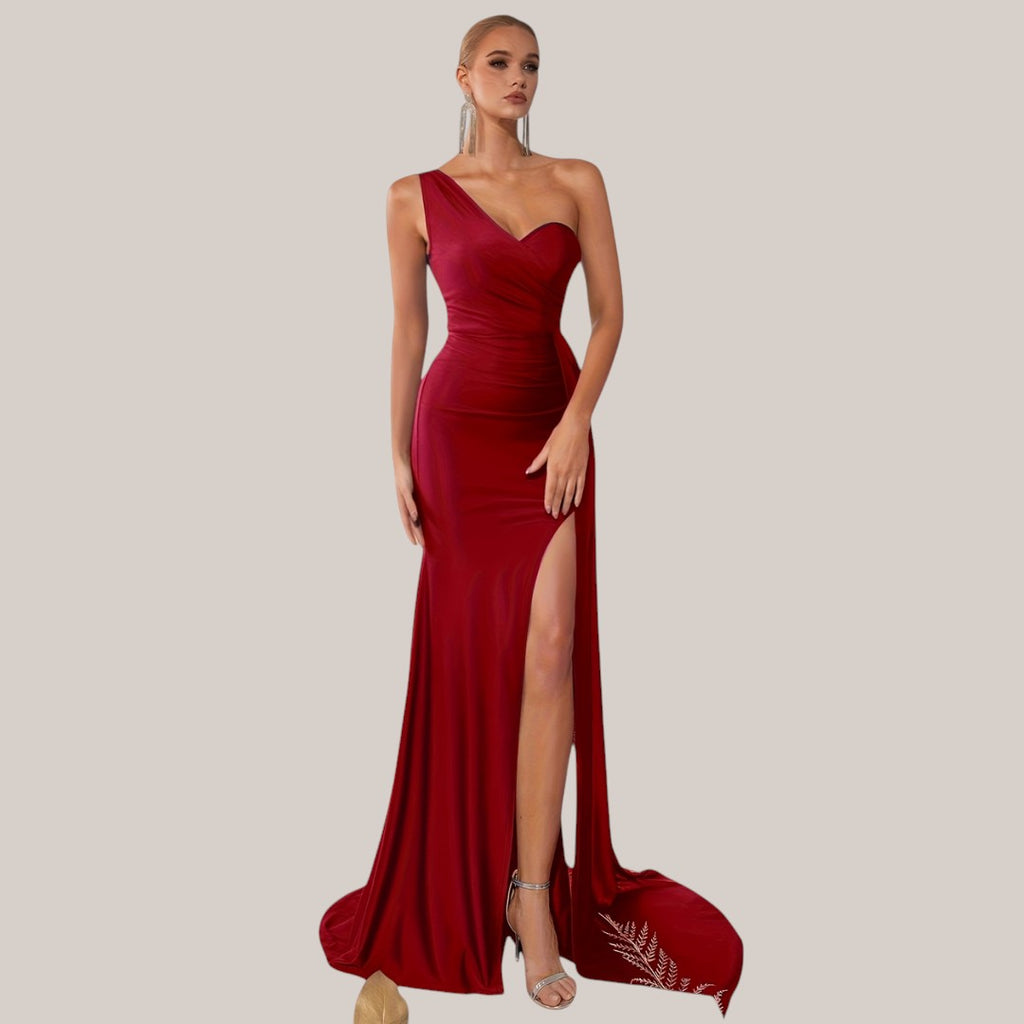 SELVYNA | ONE-SHOULDER DRESS