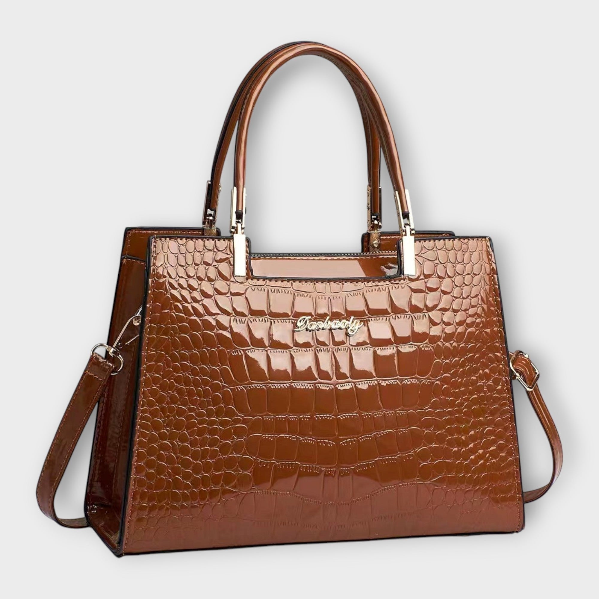 VERDELLA |  CROCODILE SKIN BAG