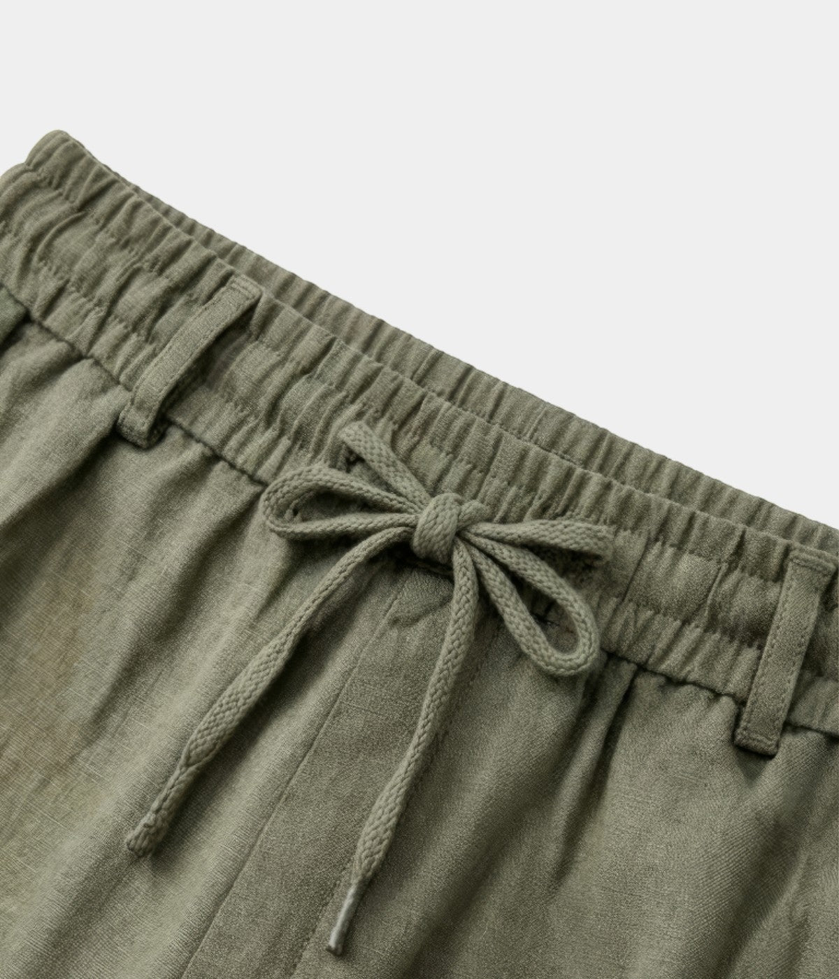 MARVIN | OLIVE LINEN TROUSERS