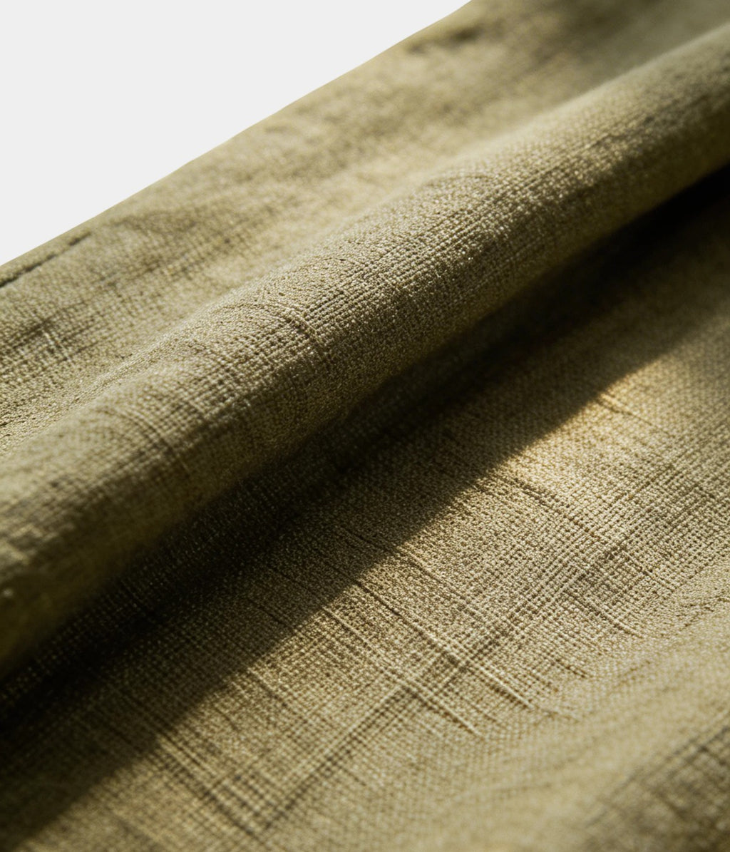 MARVIN | OLIVE LINEN TROUSERS