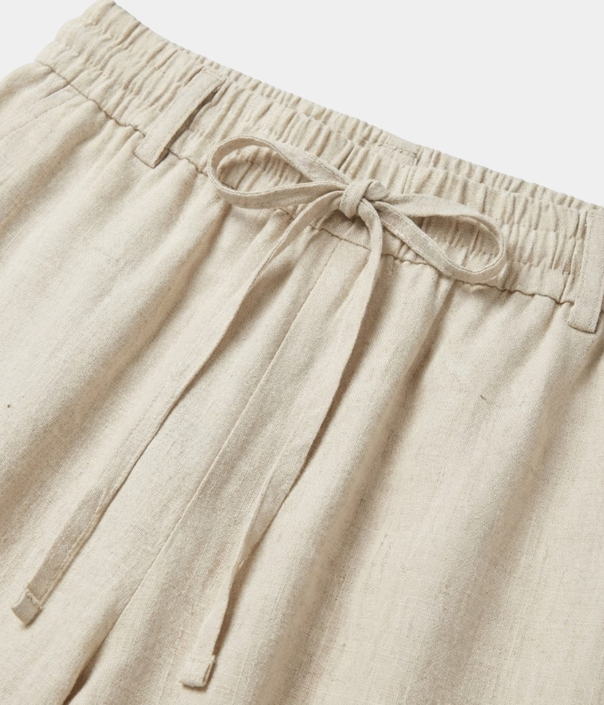 MARVIN | BEIGE LINEN TROUSERS
