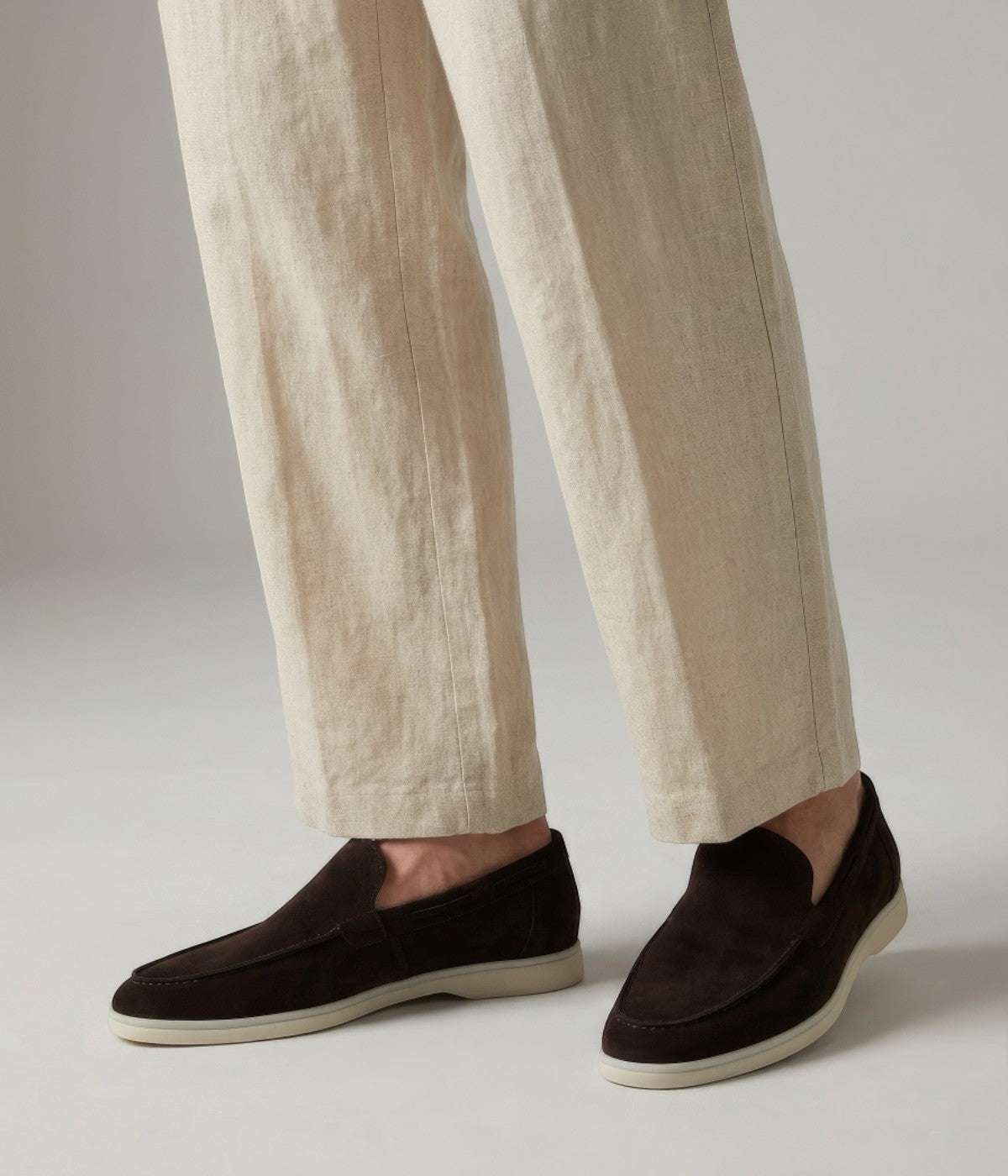 MARVIN | BEIGE LINEN TROUSERS