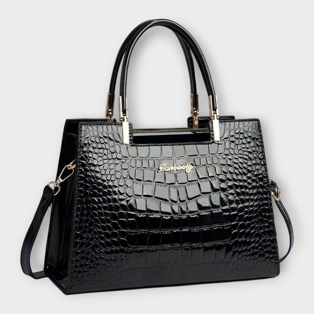 VERDELLA |  CROCODILE SKIN BAG