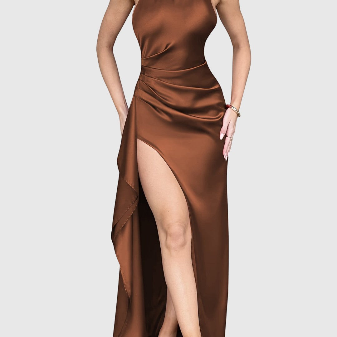 TAHLIA | SATIN DRESS