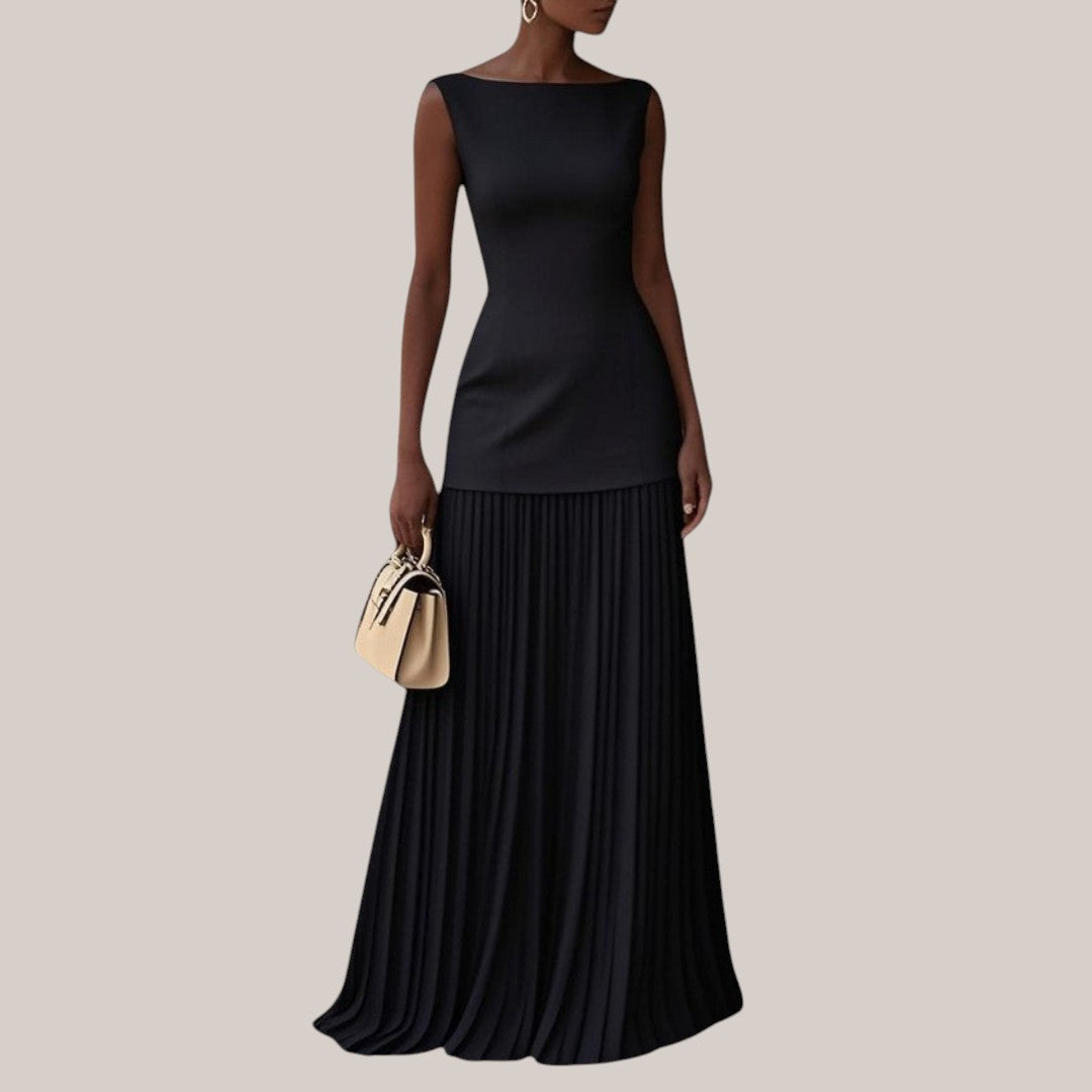 CORALIE | PLEATED DRESS