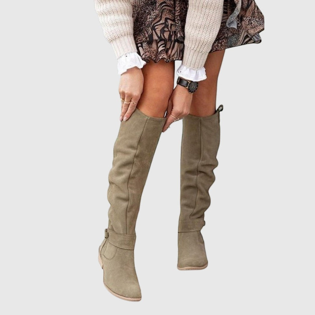 NORIEL | HIGH LEATHER BOOTS