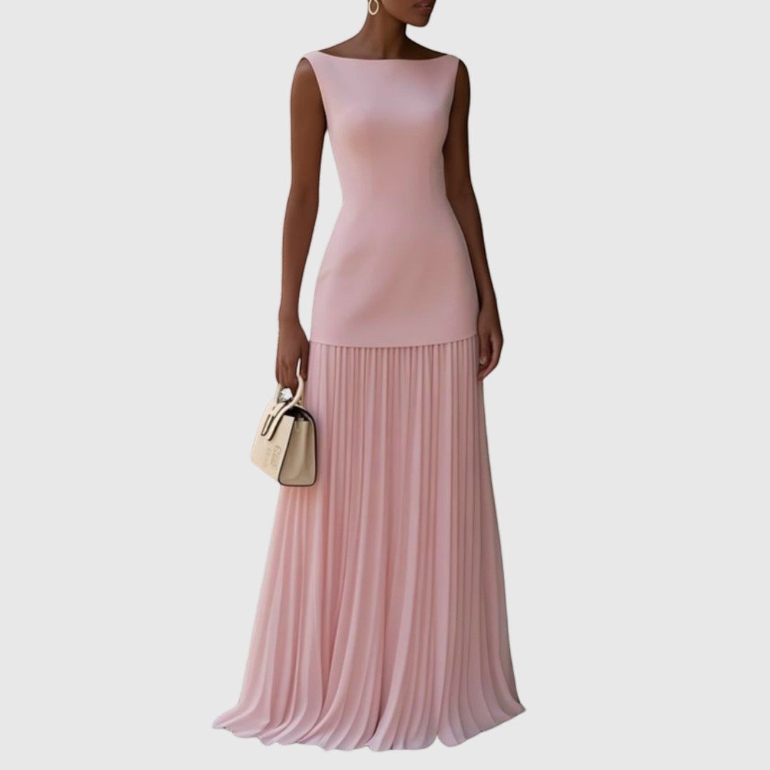 CORALIE | PLEATED DRESS