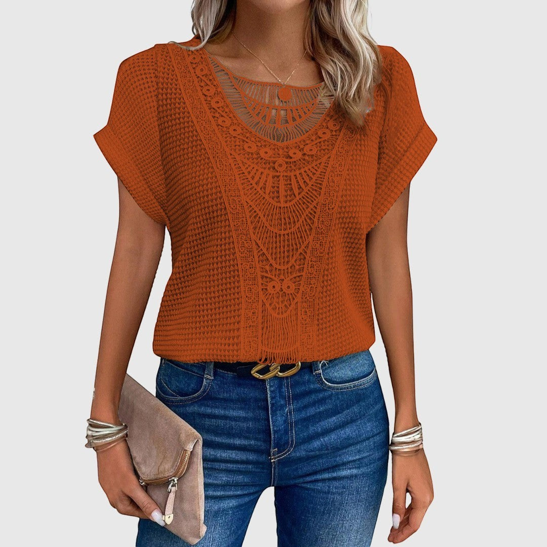 LUCINDA | SHORT SLEEVE TOP