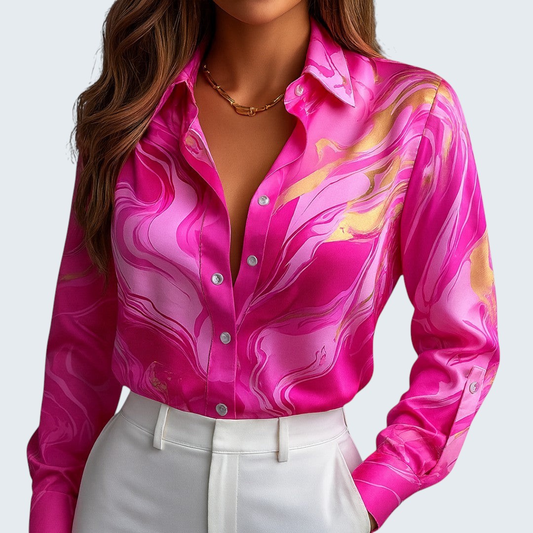 CORINNA | SATIN SHIRT