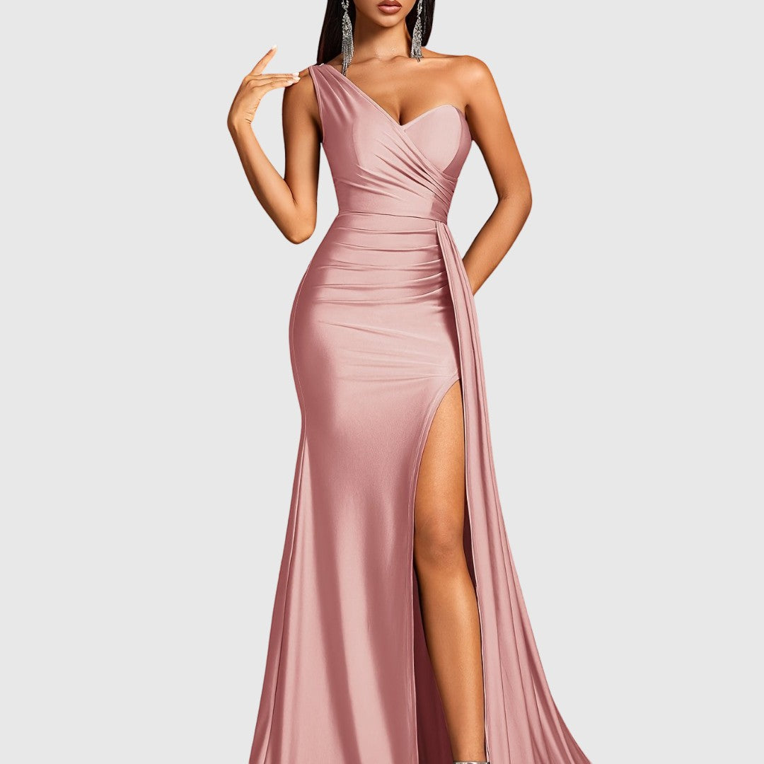 SELVYNA | ONE-SHOULDER DRESS