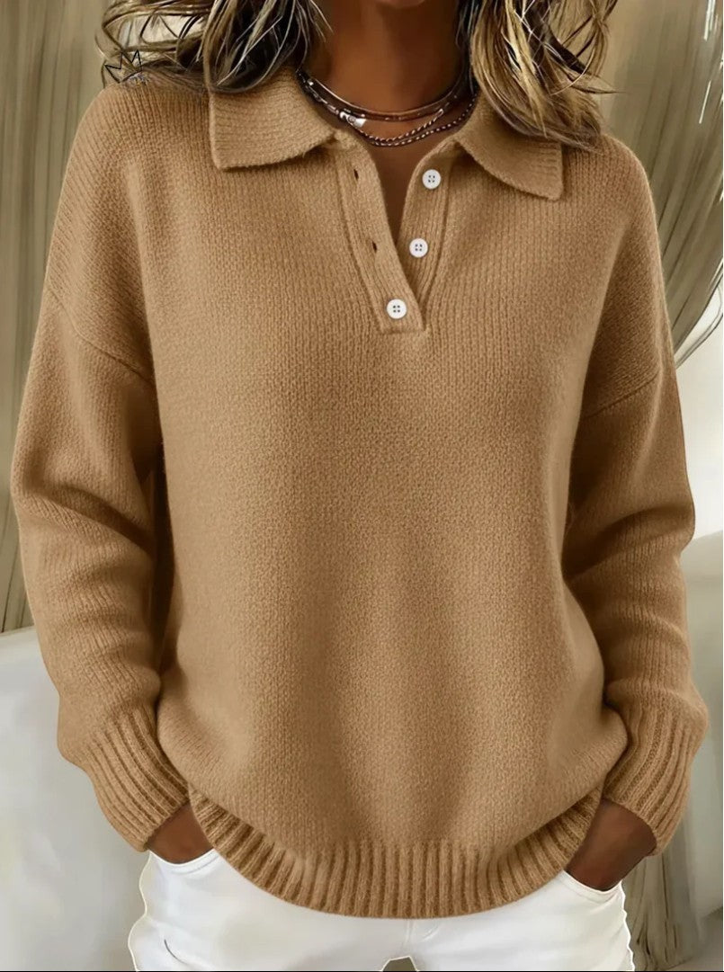 HAYDEN | POLO SWEATER