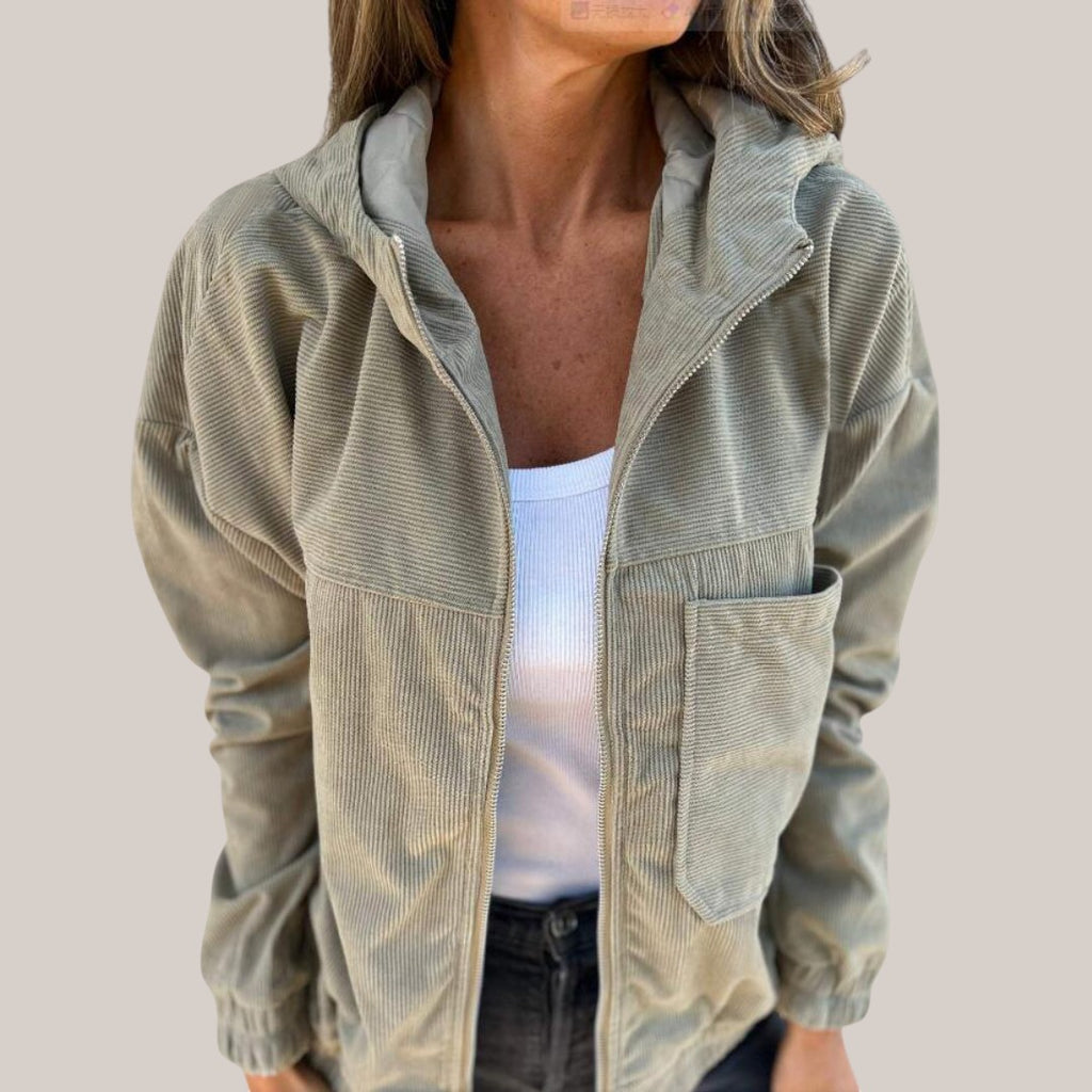 ELVIANA | HOODED ZIP JACKET