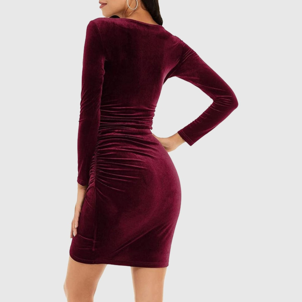 SOPHIA QUINN | VELVET MINI DRESS