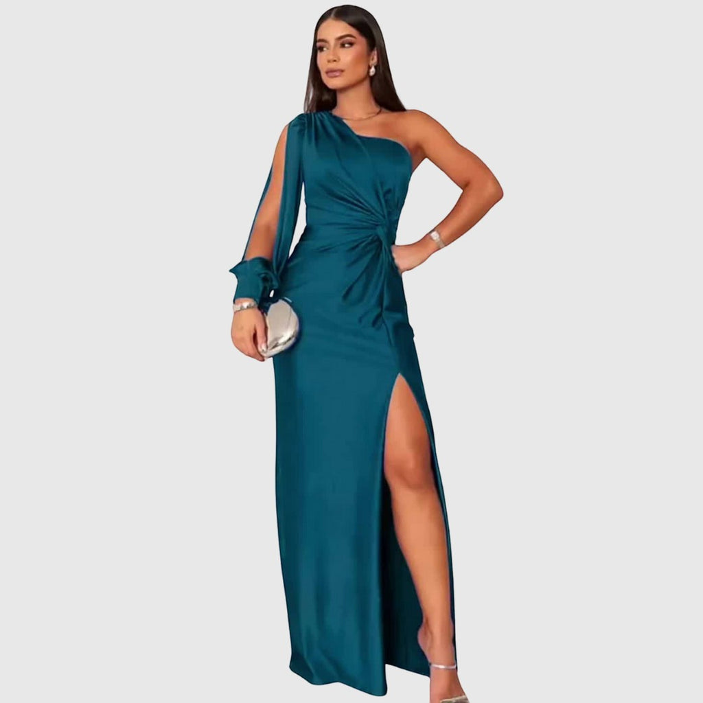 CHARLOTTA | ONE-SHOULDER DRESS