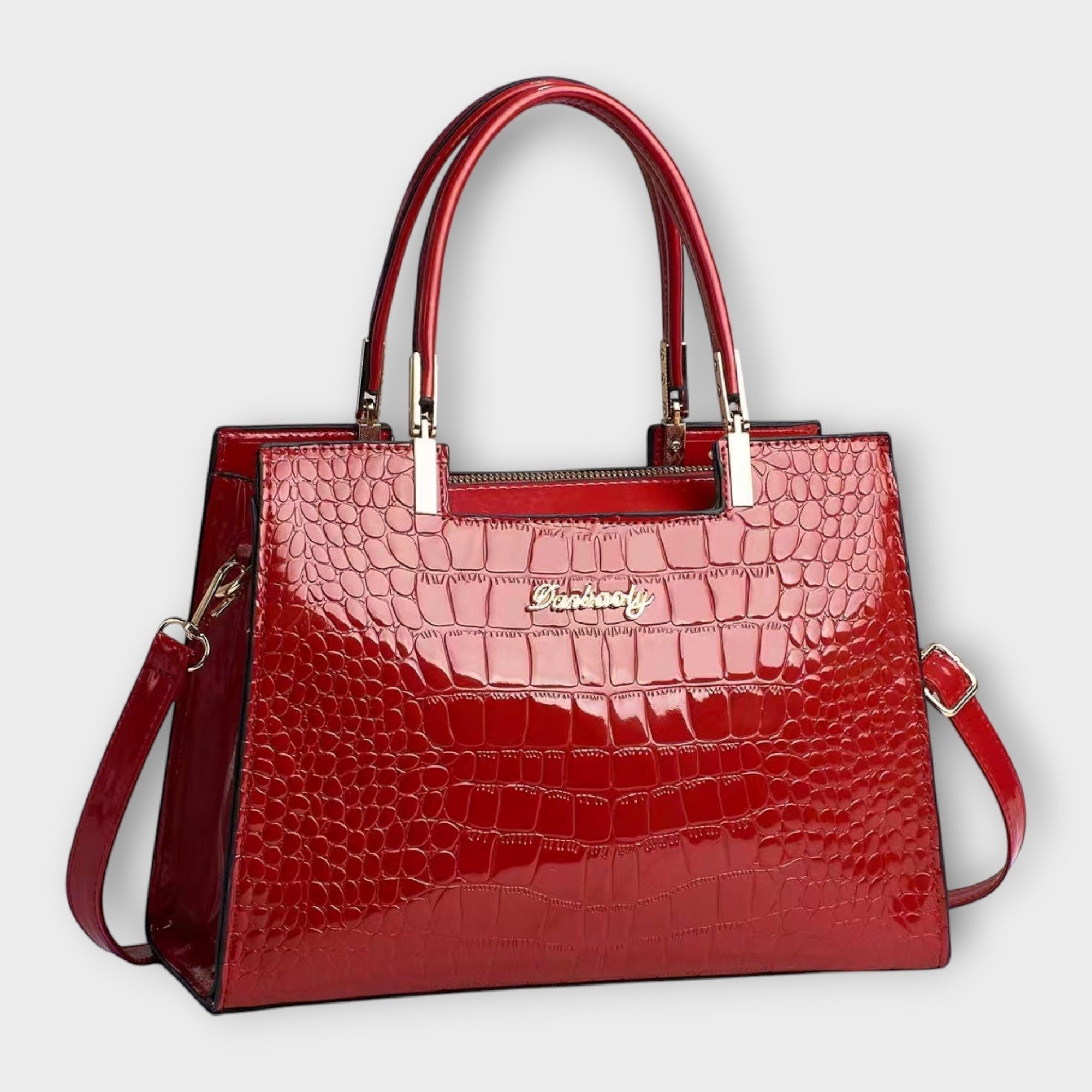 VERDELLA |  CROCODILE SKIN BAG