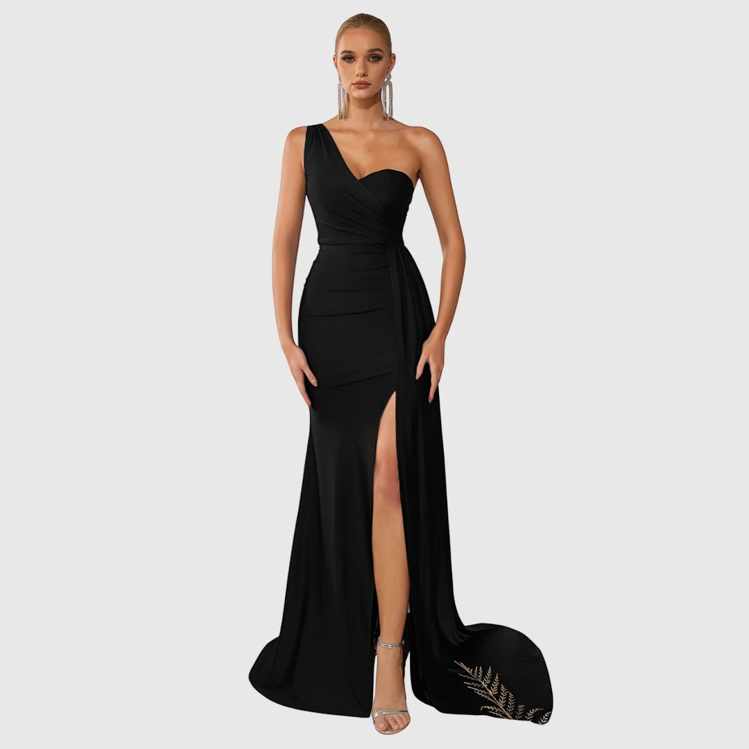 SELVYNA | ONE-SHOULDER DRESS