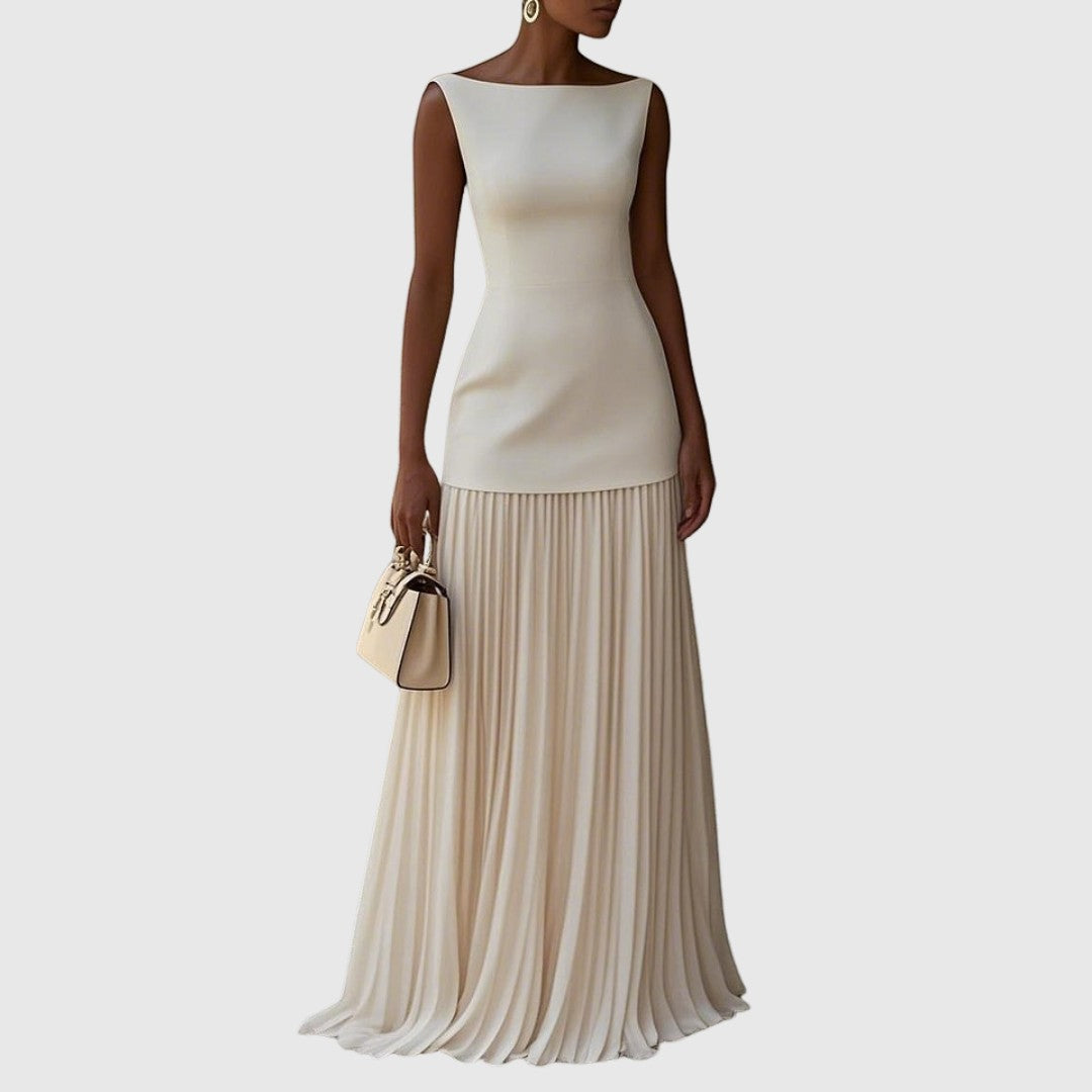 CORALIE | PLEATED DRESS