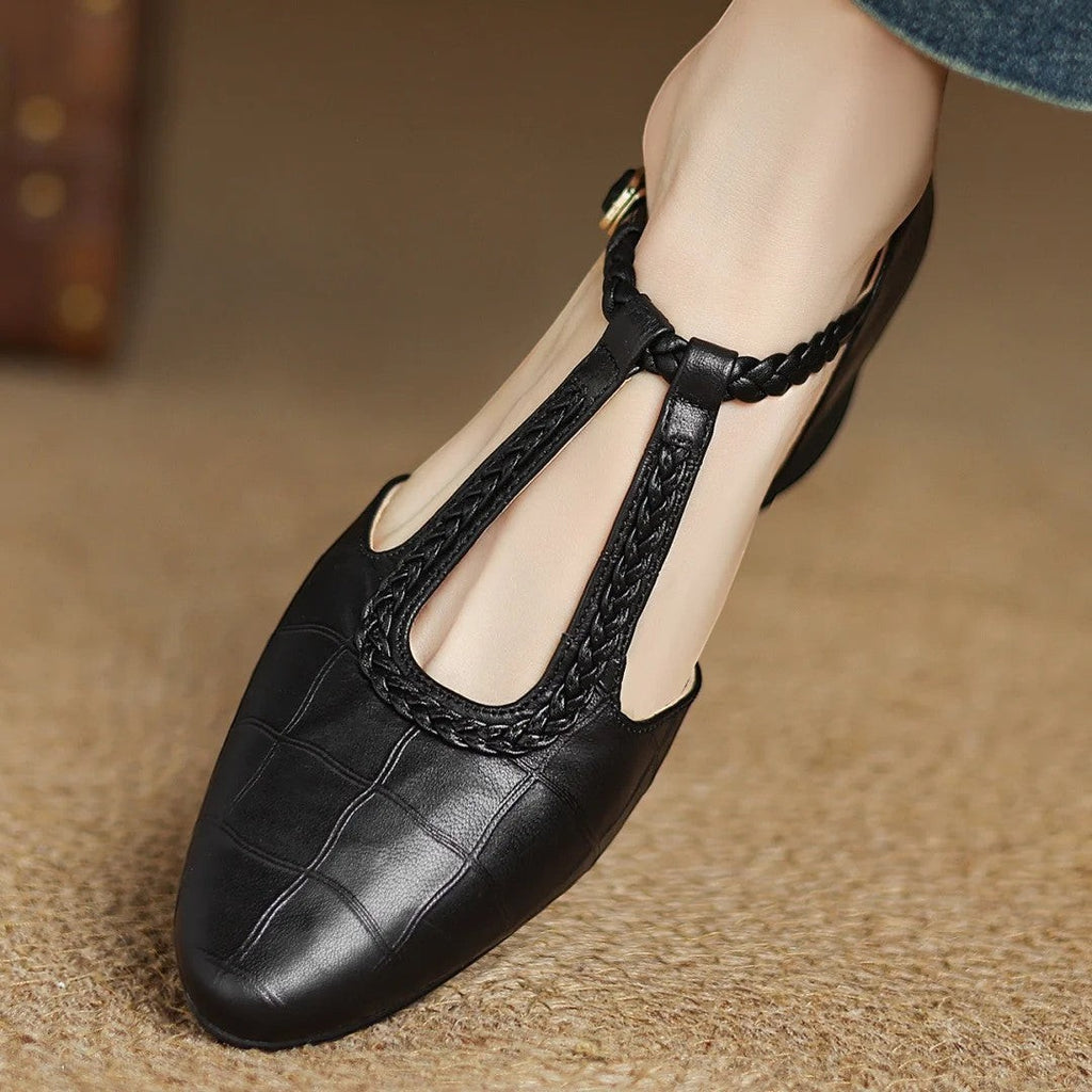 RISLA | LEATHER MARY JANE SHOES
