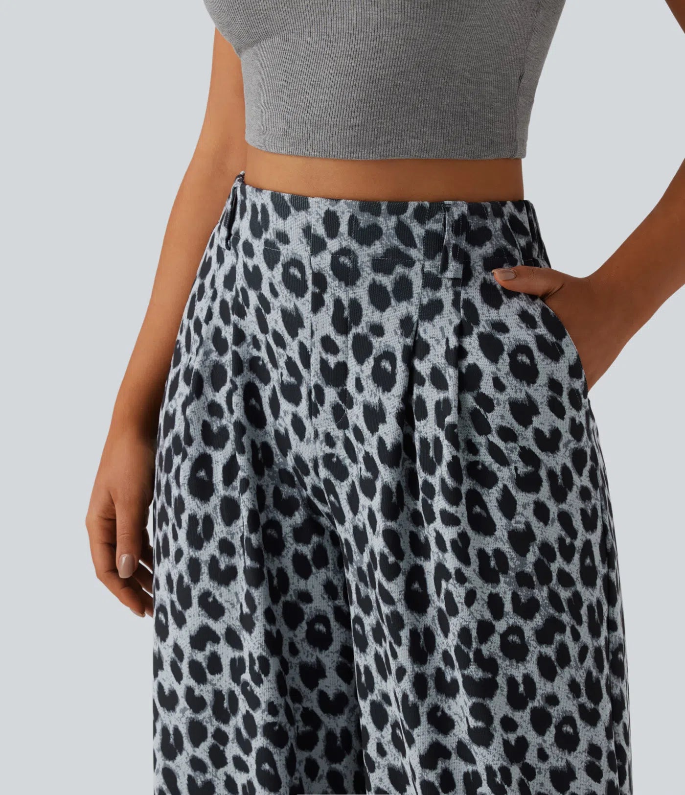 MEJA | LEOPARD PRINT TROUSERS