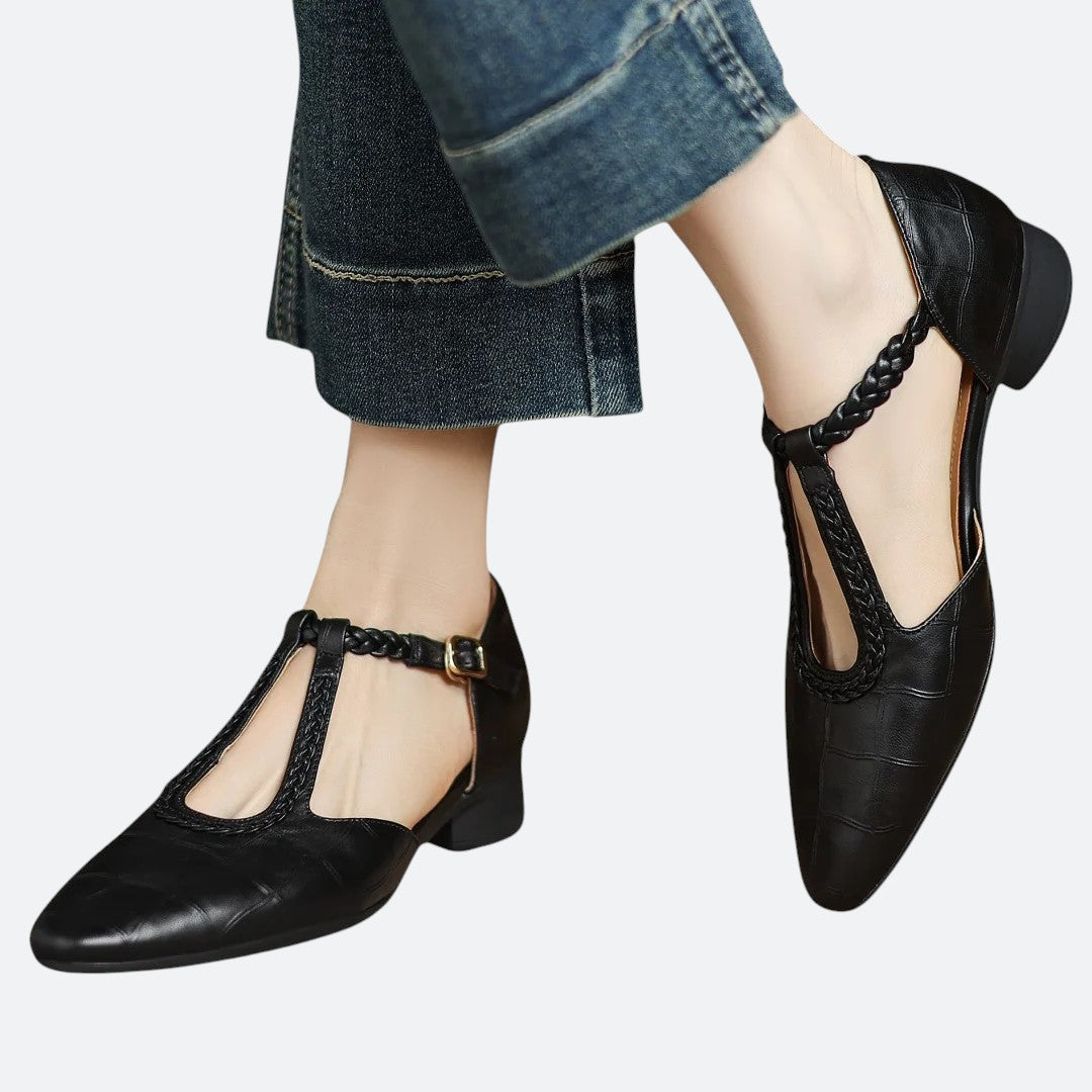 RISLA | LEATHER MARY JANE SHOES