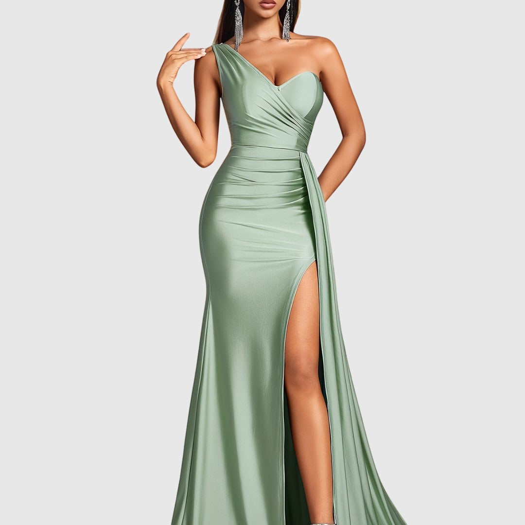 SELVYNA | ONE-SHOULDER DRESS