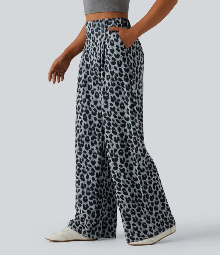MEJA | LEOPARD PRINT TROUSERS