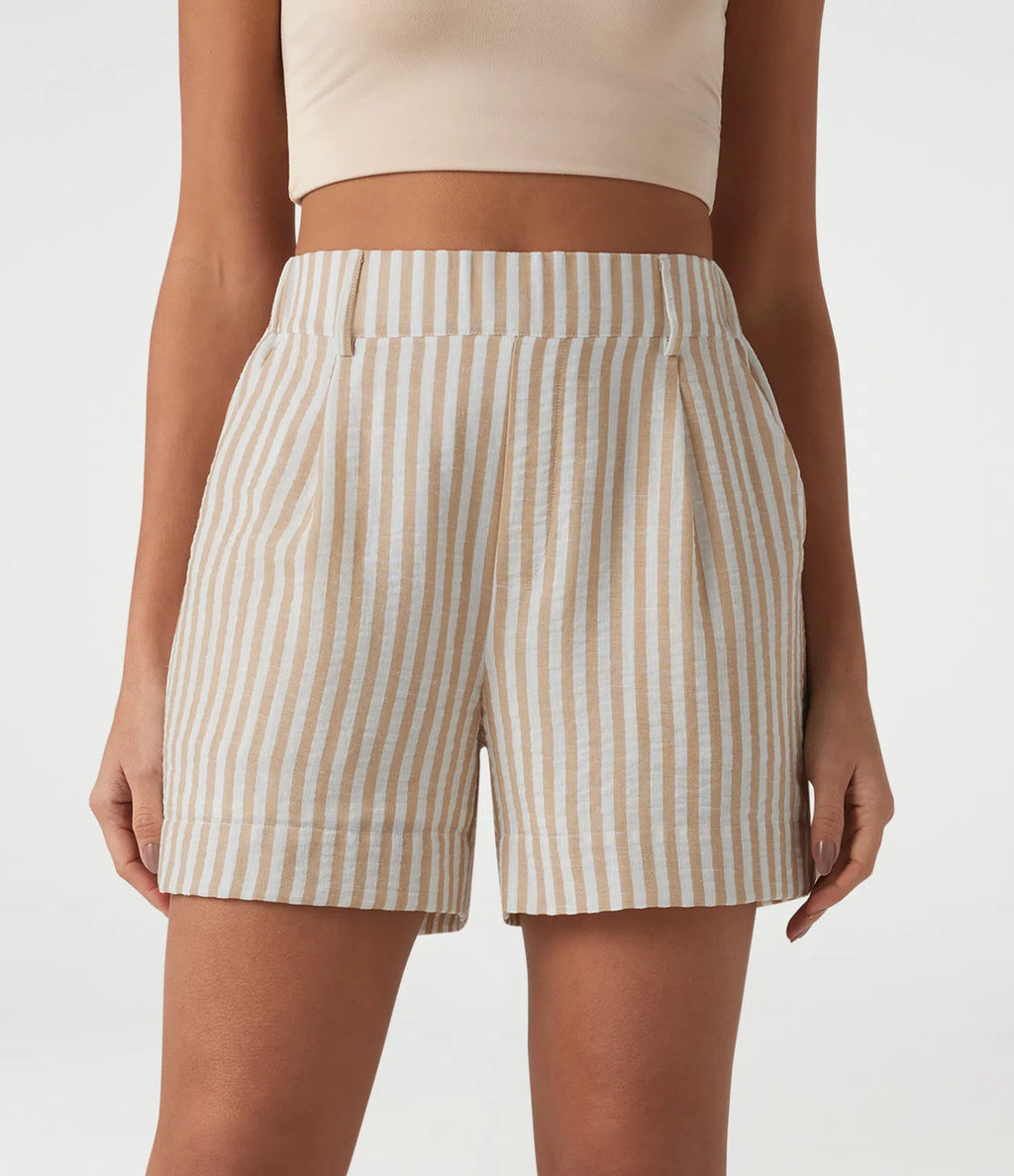 LARLA | LINEN SHORTS