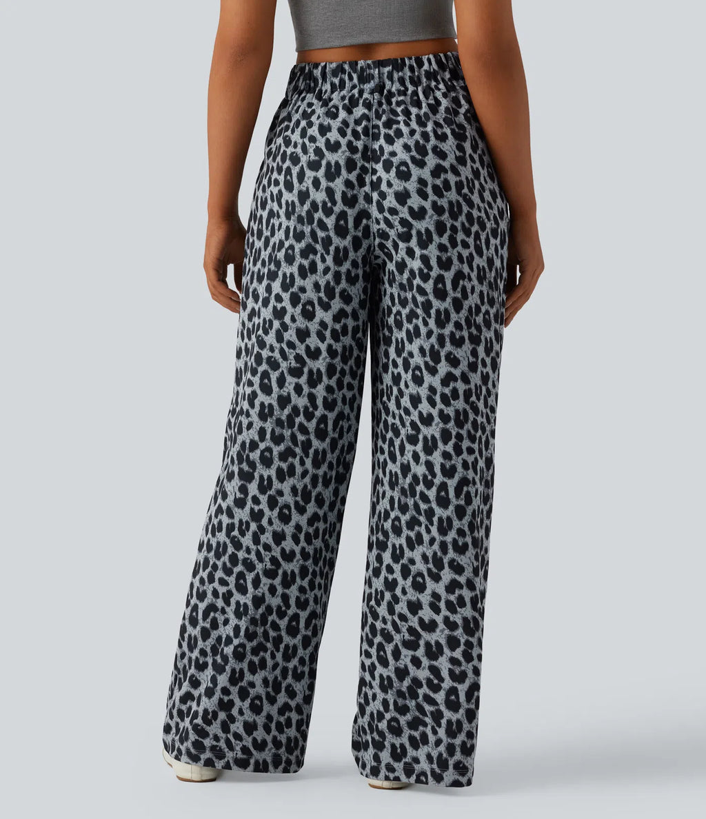 MEJA | LEOPARD PRINT TROUSERS