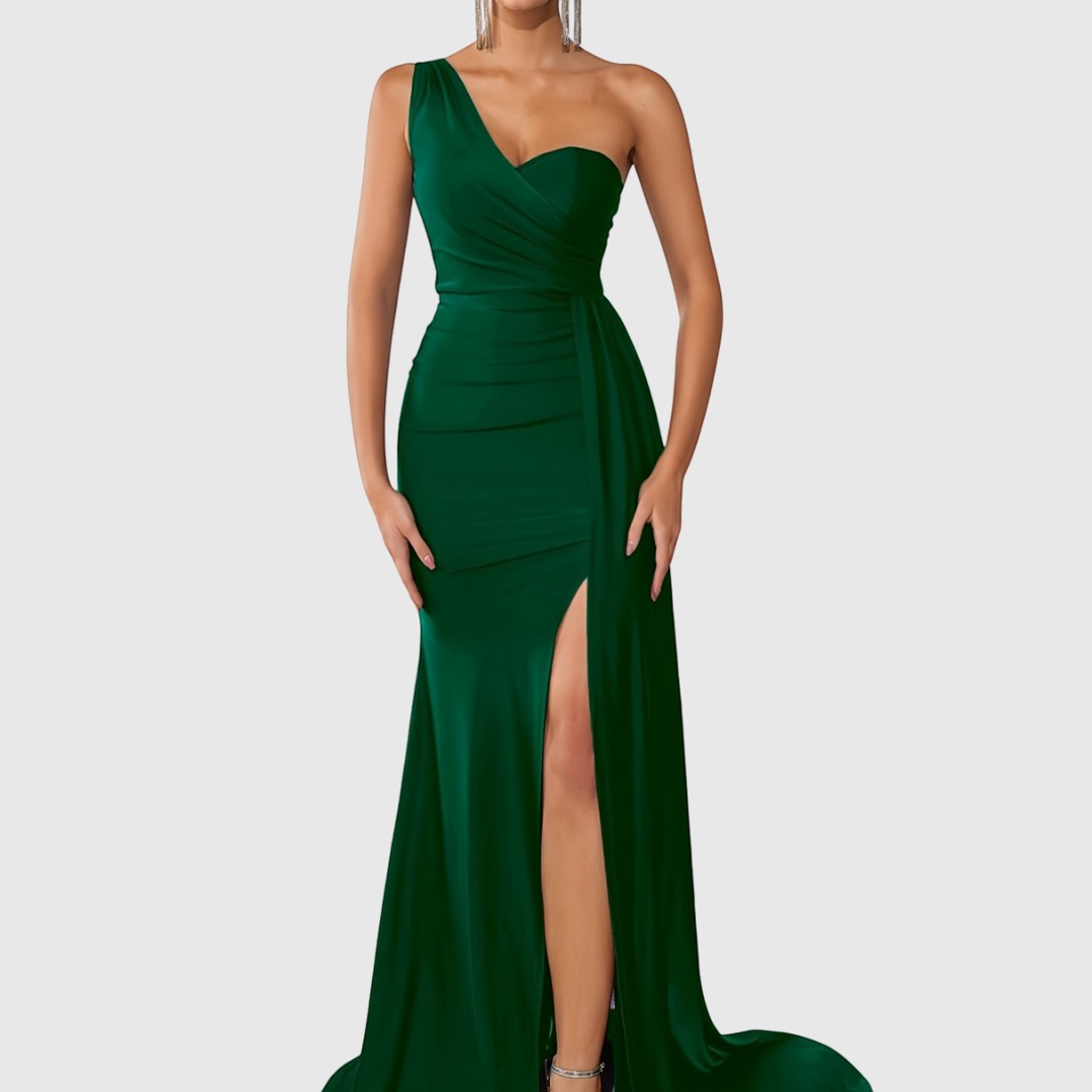 SELVYNA | ONE-SHOULDER DRESS