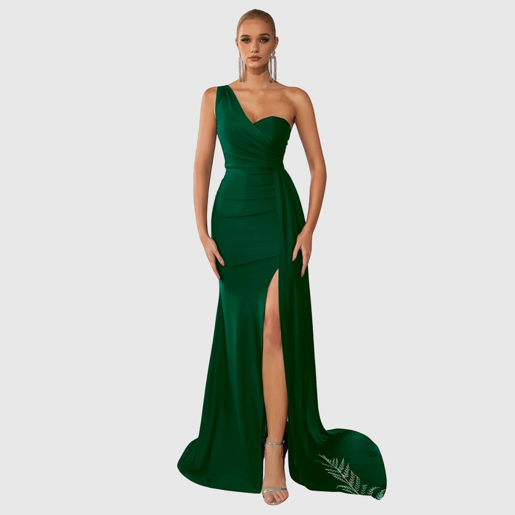 SELVYNA | ONE-SHOULDER DRESS