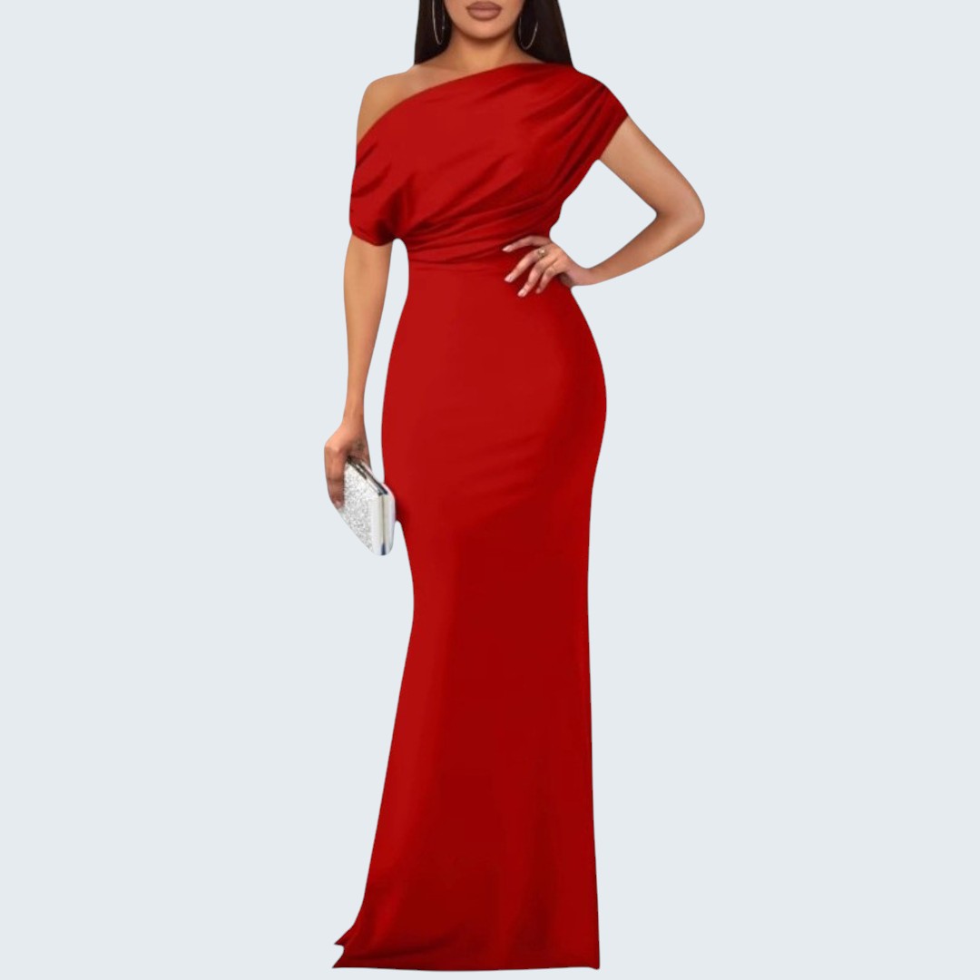 DELAROSE | GRACEFUL FORMAL GOWN