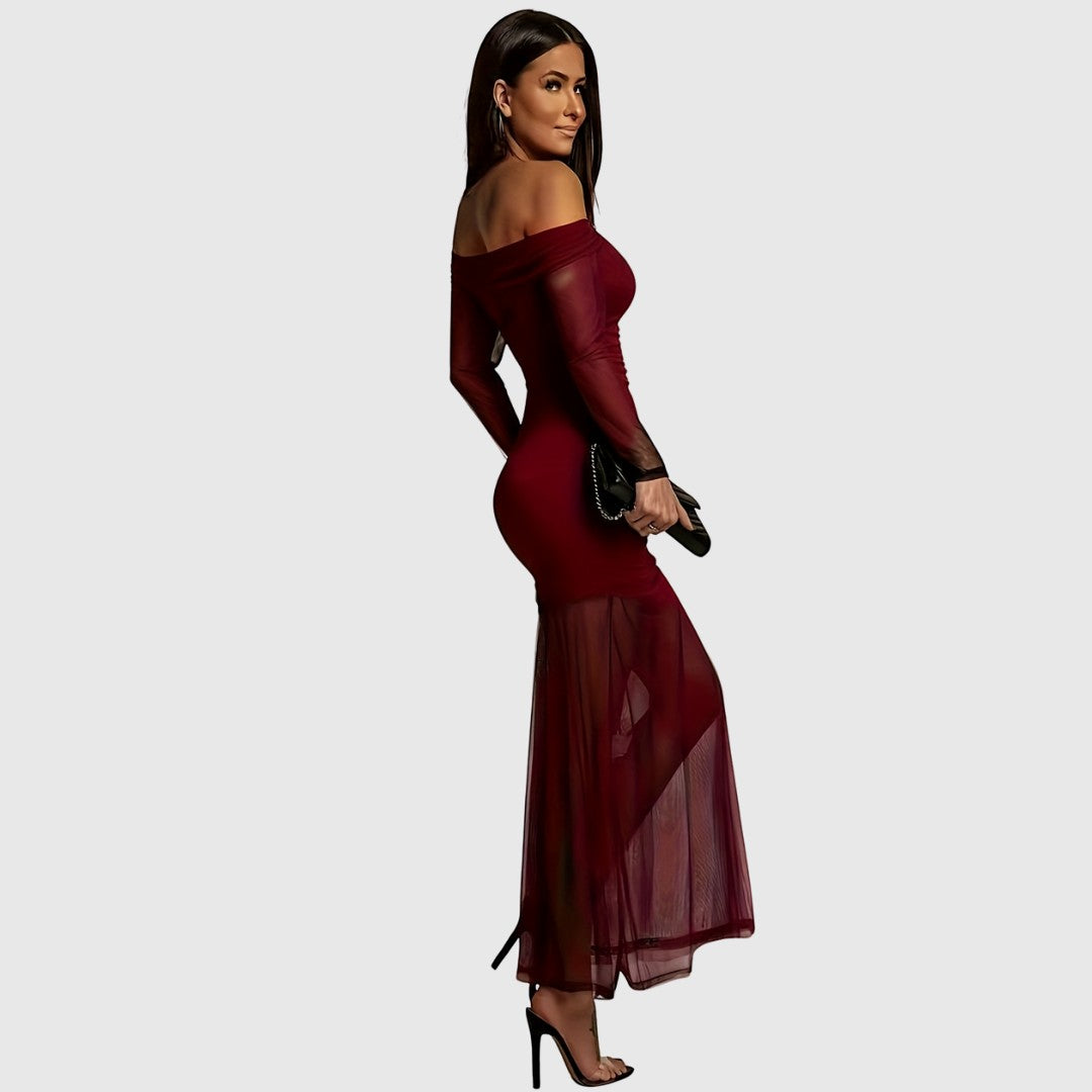 EVANGELINE | OFF-SHOULDER DRESS