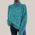 CRESSIDA | PRINT KNIT SWEATER