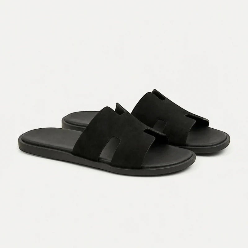 MONACO | SUEDE SLIDES