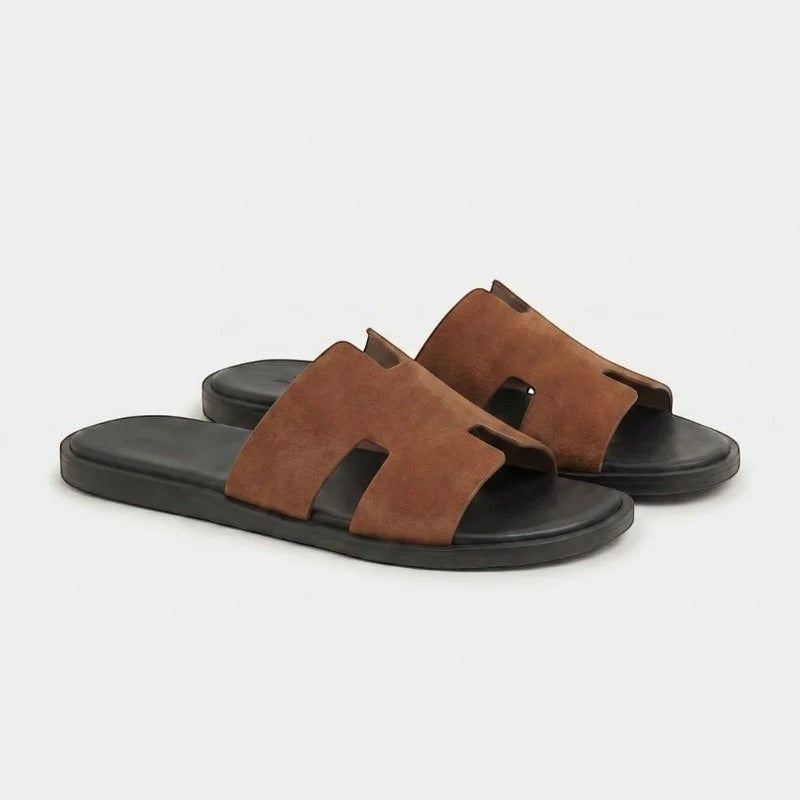 MONACO | SUEDE SLIDES
