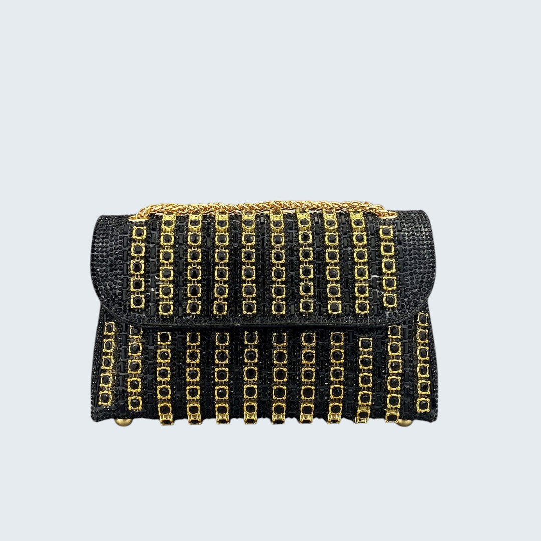 KLAUDIA | CHIC CHAIN DIAMOND SHOULDER BAG