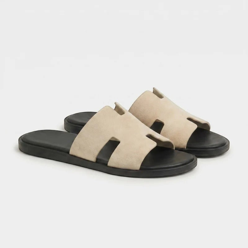 MONACO | SUEDE SLIDES