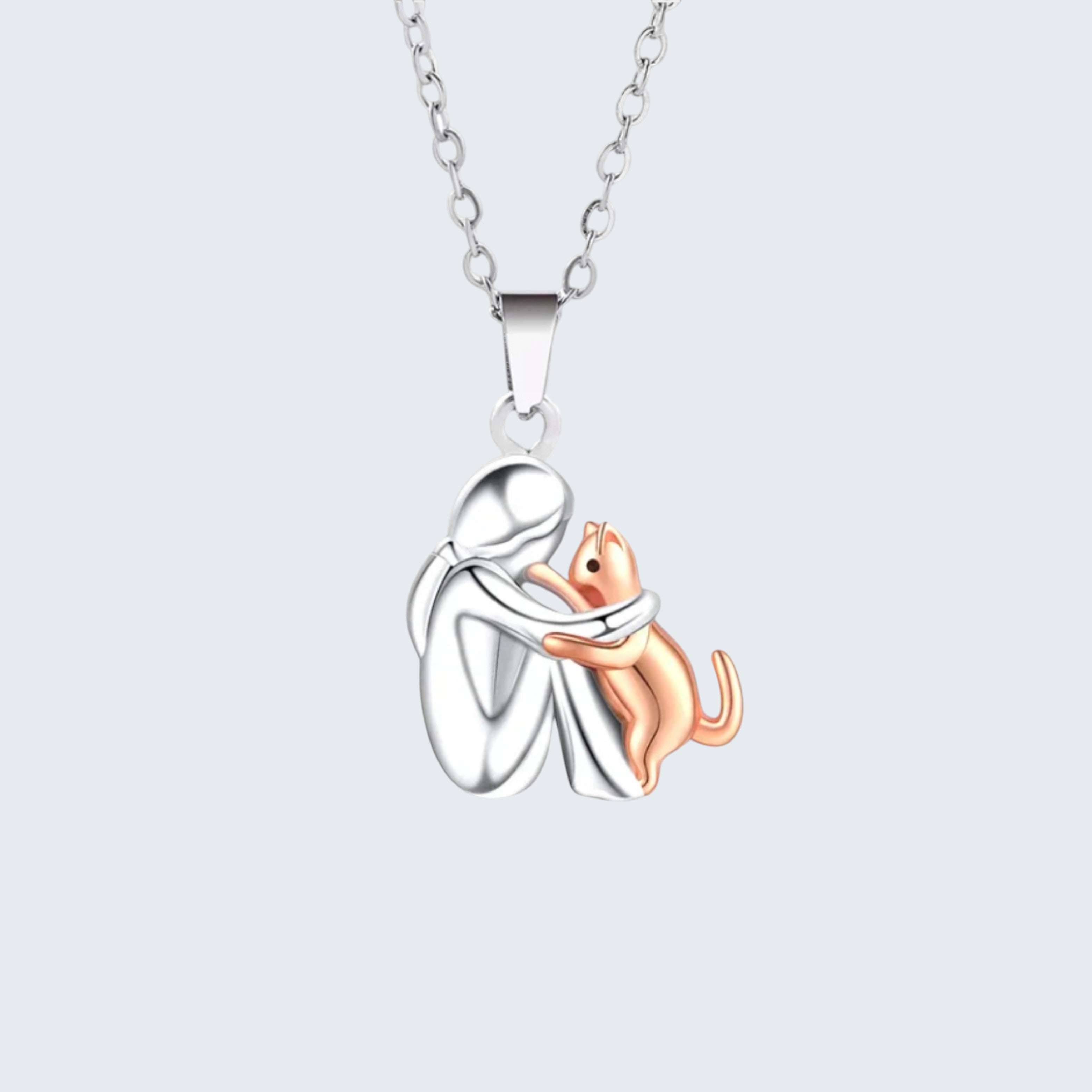 CAT HUG PENDANT