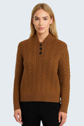 YSELLA | BUTTONED SWEATER