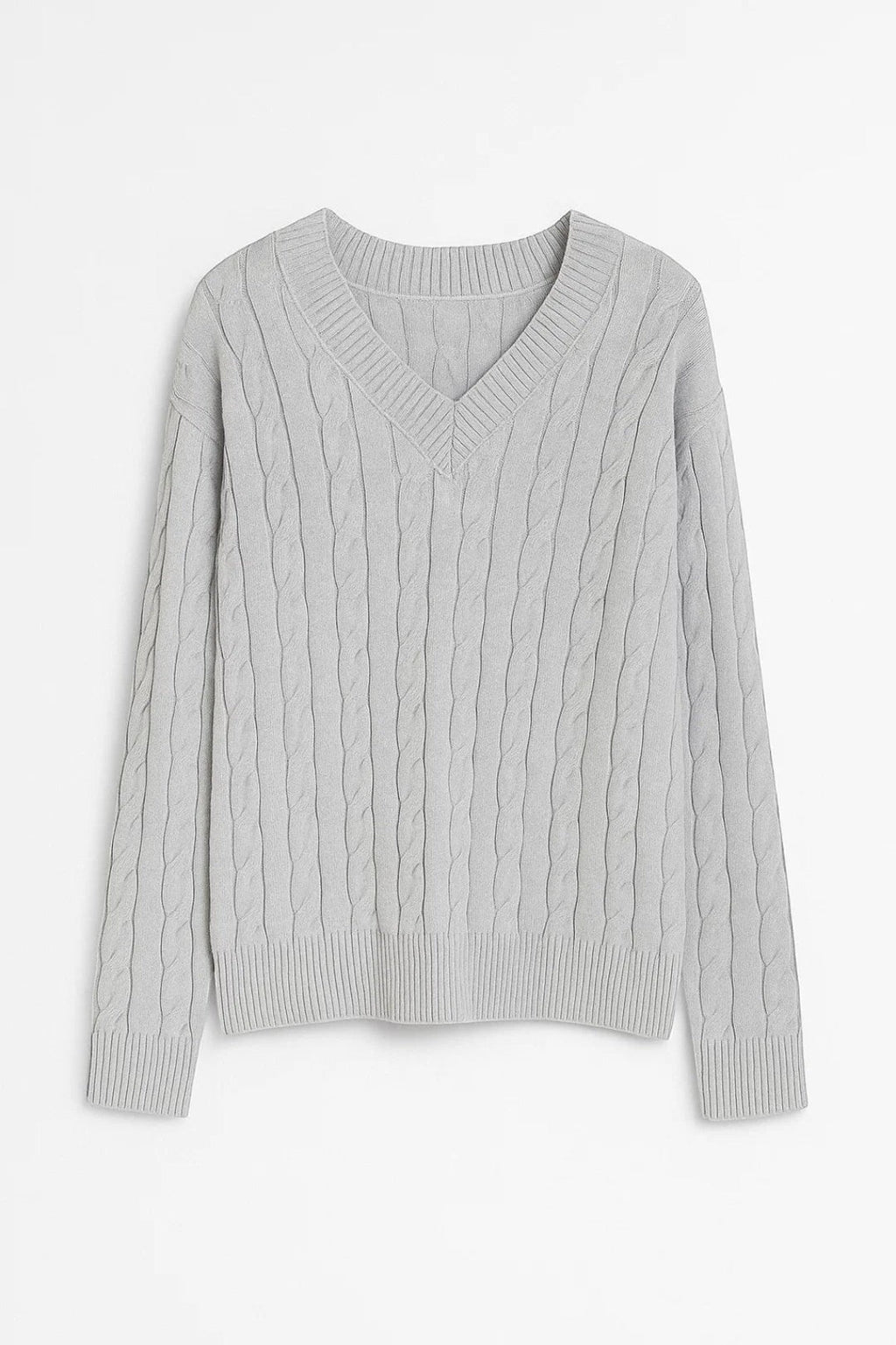 SUNNIVA | V-NECK KNIT SWEATER